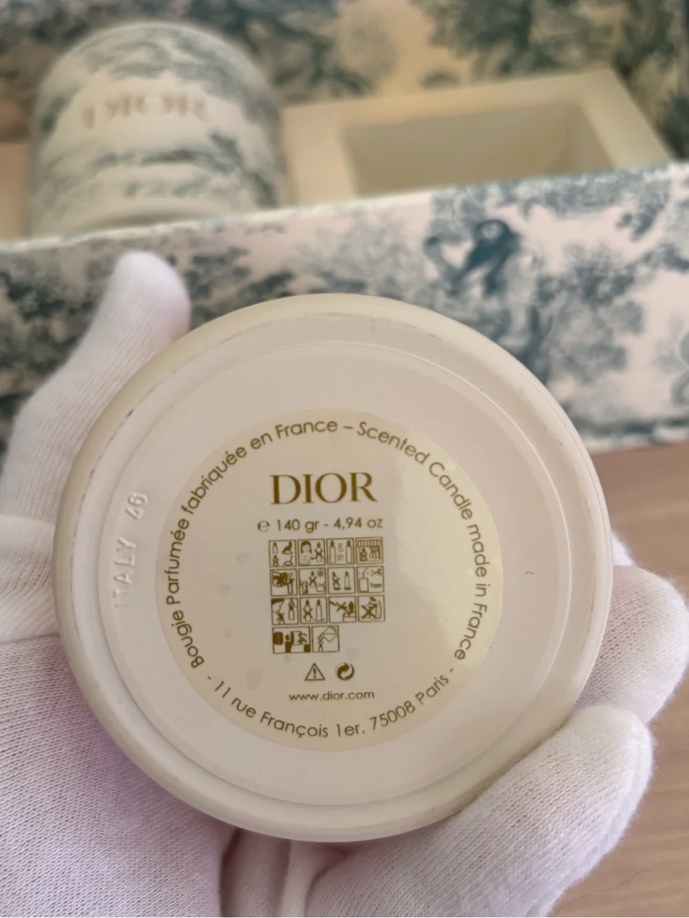 Dior Toile de Jouy Scented Candle Set of 3